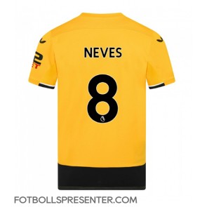Wolves Ruben Neves #8 Hemma Matchtröja 2022-23 Kortärmad